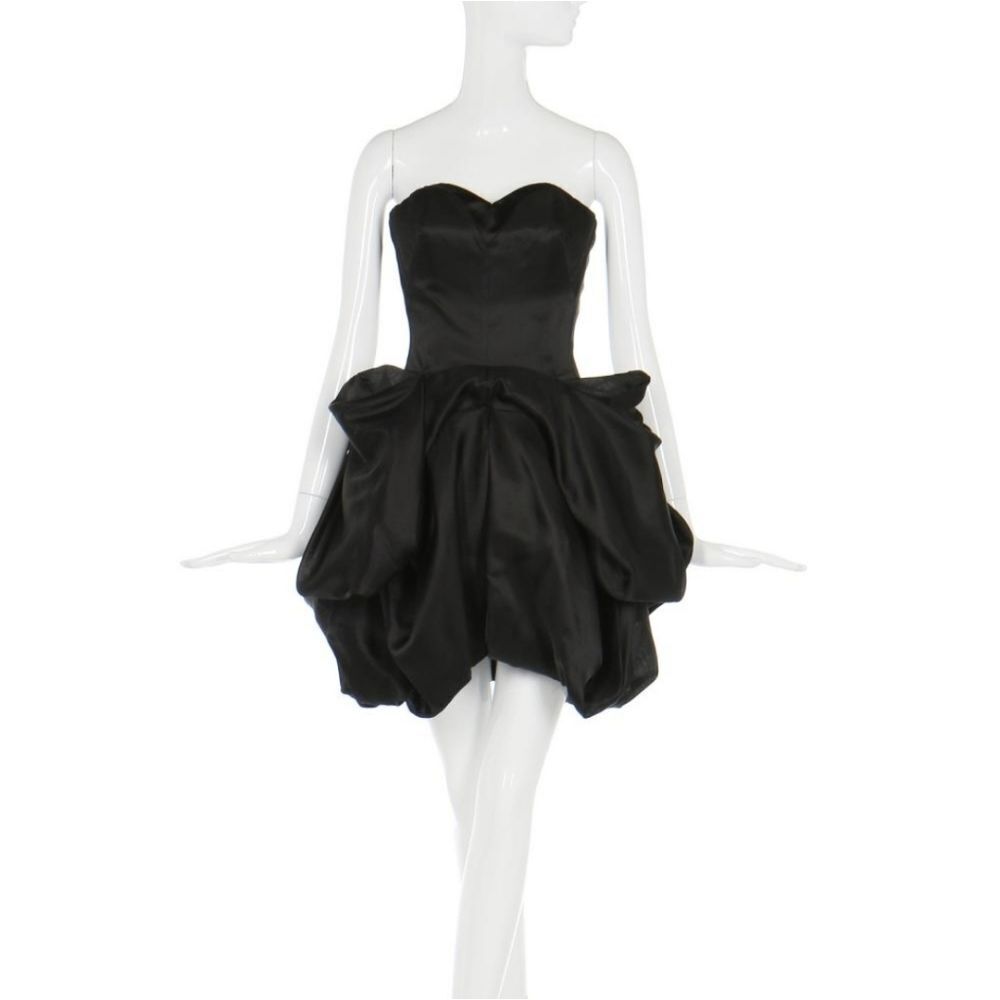 6K New ALEXANDER MCQUEEN  Strapless Runway Mini dress 42 IT
